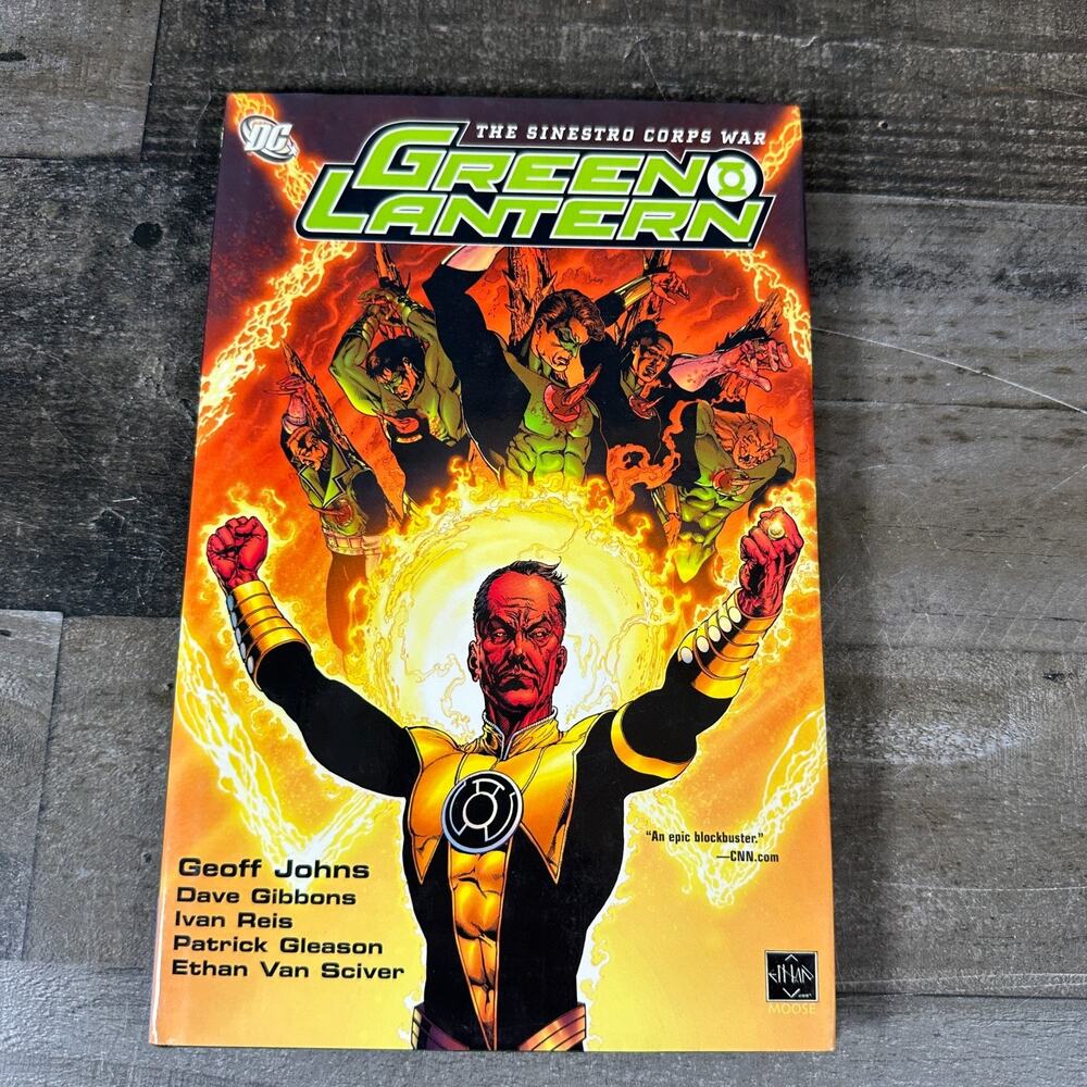 Green Lantern Sinestro Corps‎ War DC Comics Hardcover Book Geoff Johns 2008